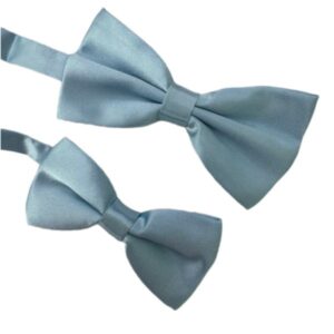 apa fia nyakkendő világos ezüst szürke